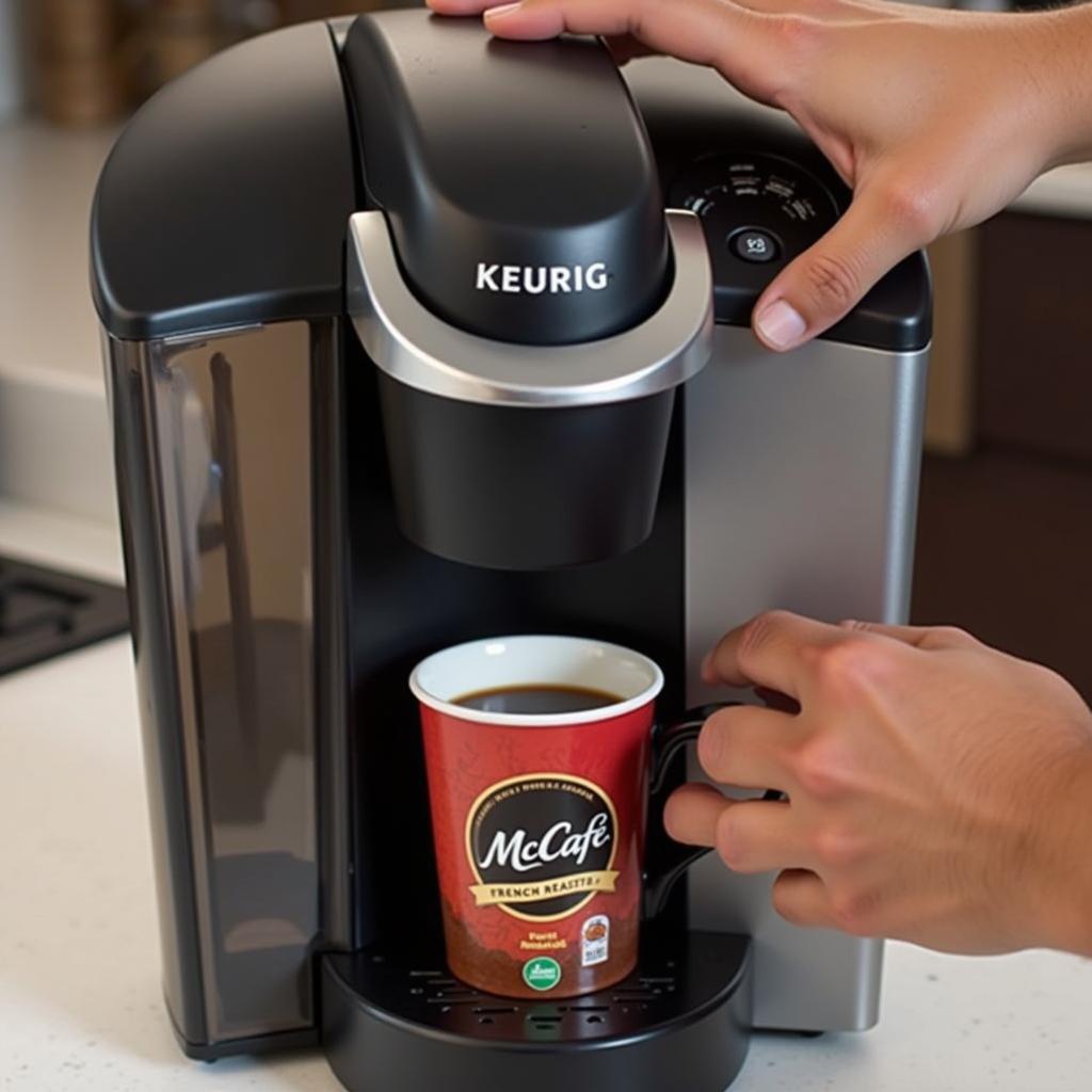 McCafé French Roast K-Cup Coffee Pods Pha Cà Phê Nhanh Chóng