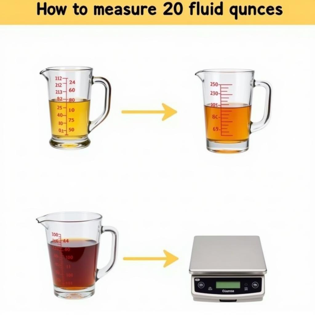 Measuring 20 oz of Liquid