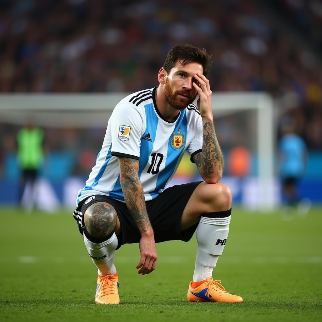 Messi World Cup 2018 Thất Bại