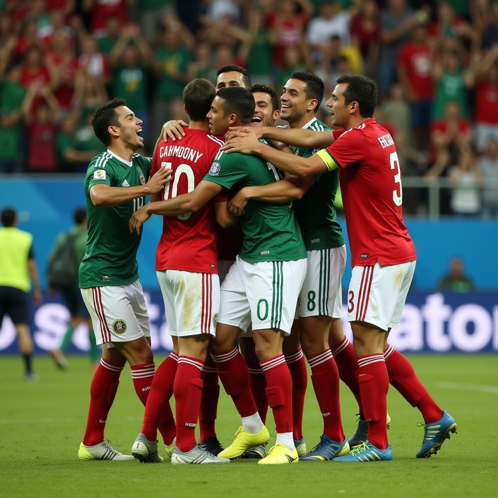 Mexico chiến thắng Cameroon tại World Cup 2014