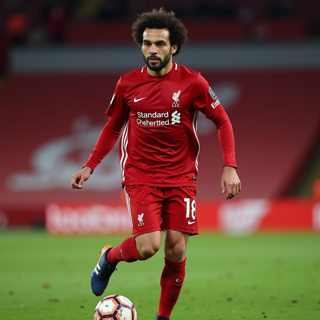 Mohamed Salah khoác áo Liverpool