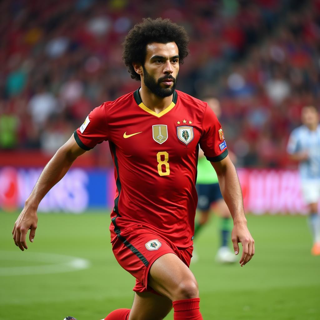 Mohamed Salah tại World Cup 2018 ở Nga