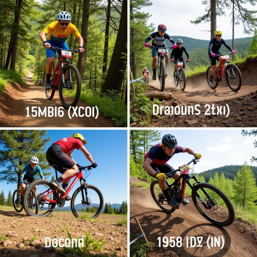 Các hạng mục thi đấu tại MTB World Cup