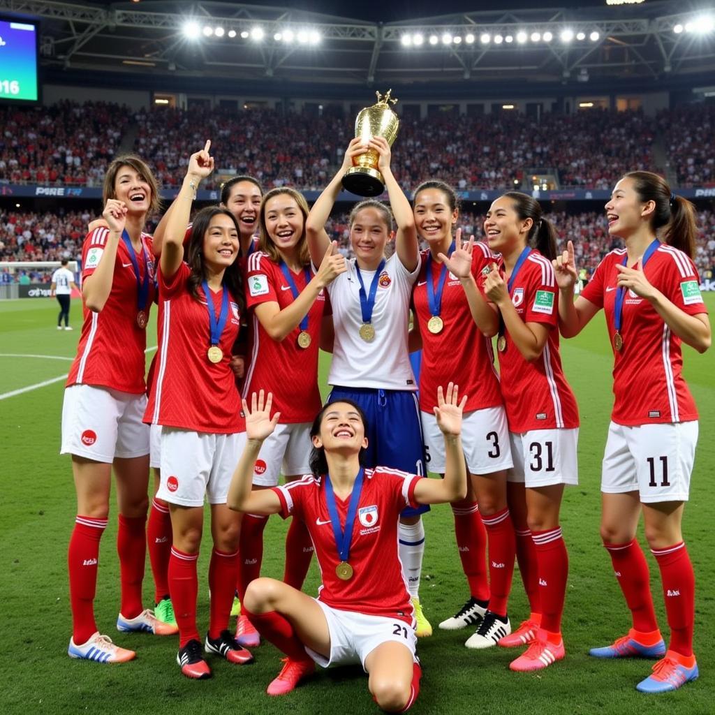 Nhật Bản vô địch FIFA U17 Women's World Cup 2016