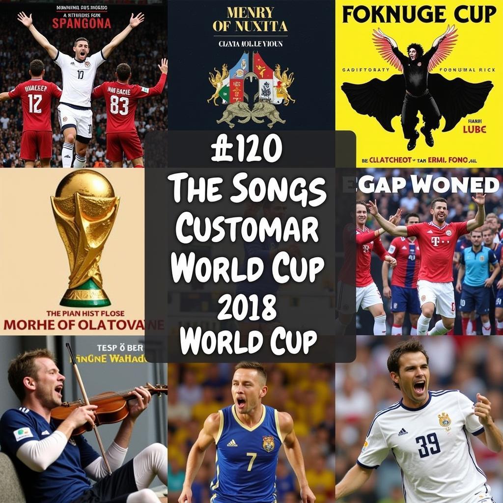 Những ca khúc khác tại World Cup 2018