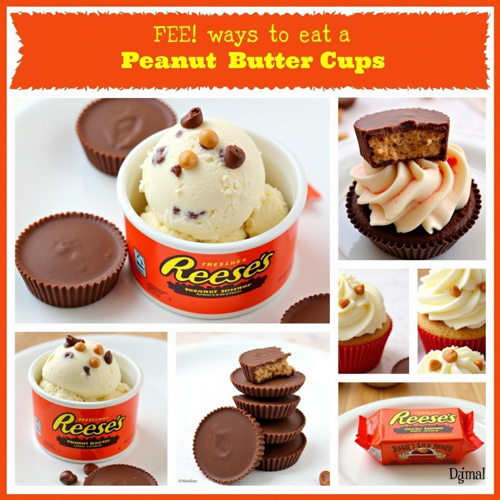 Những cách thưởng thức Reese's Peanut Butter Cups độc đáo