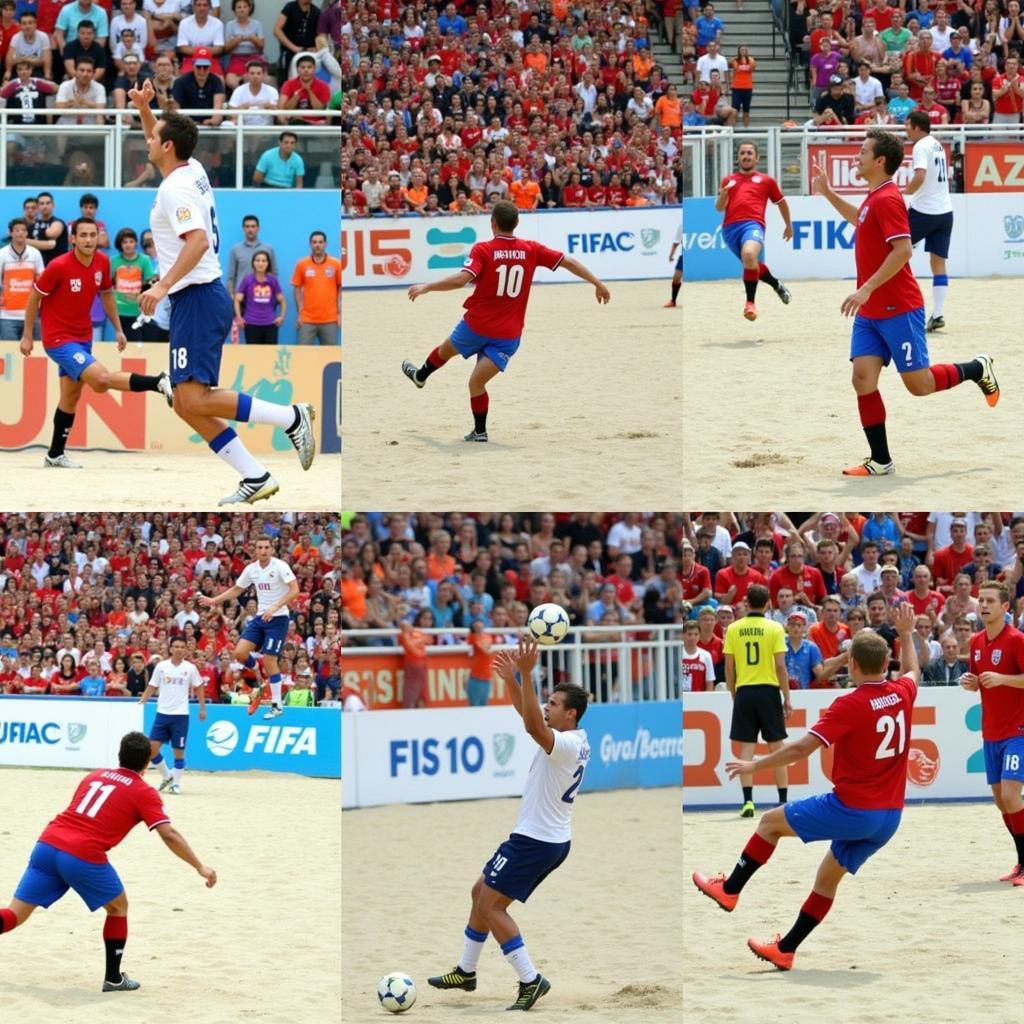 Những pha bóng đẹp mắt tại FIFA Beach Soccer World Cup 2011