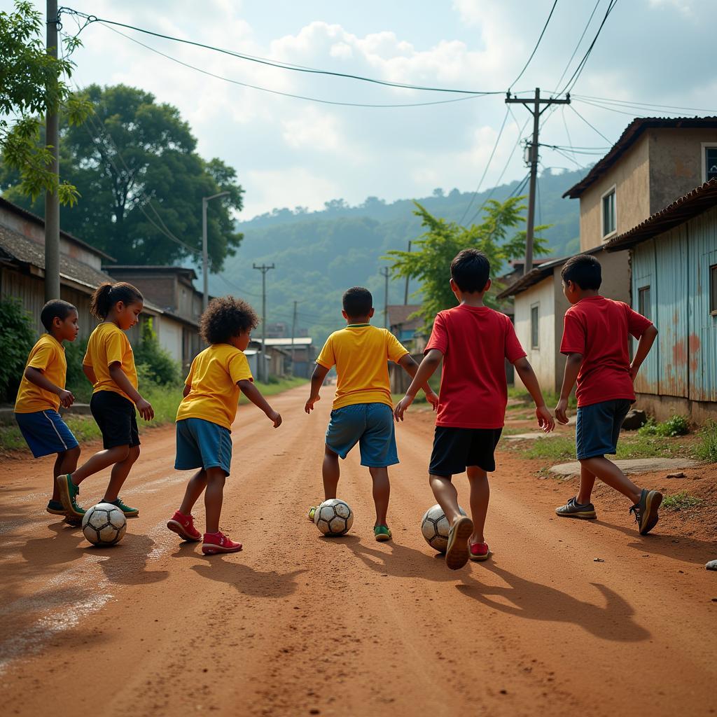 Niềm đam mê bóng đá Brazil