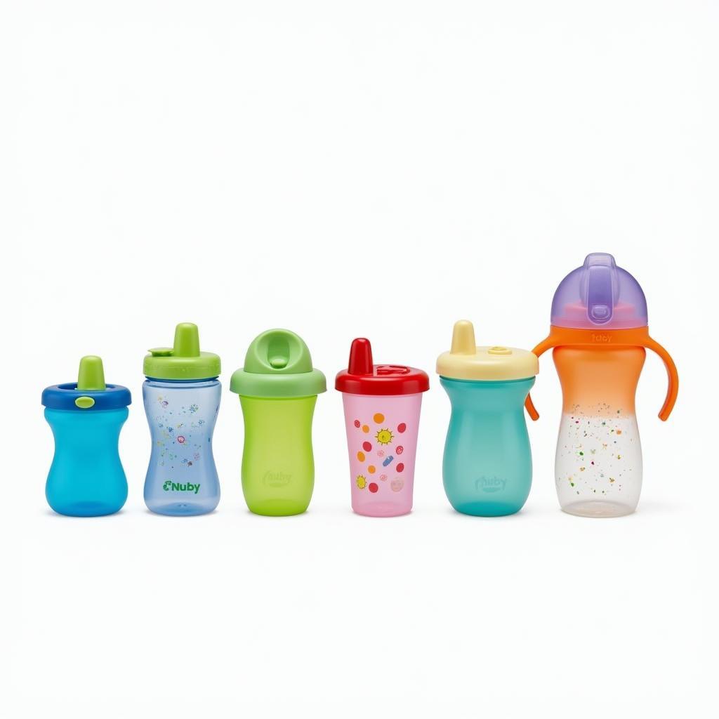 Nuby Sippy Cup Đa Dạng Mẫu Mã và Màu Sắc