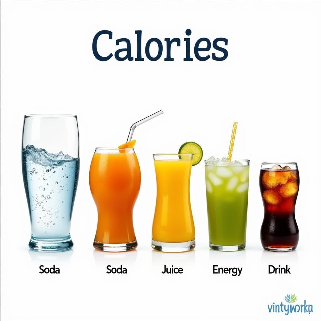 Comparison between water and other beverages