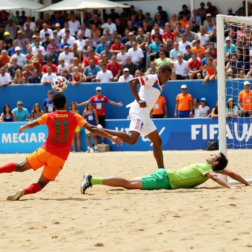 Pha bóng đẹp mắt tại FIFA Beach Soccer World Cup 2013