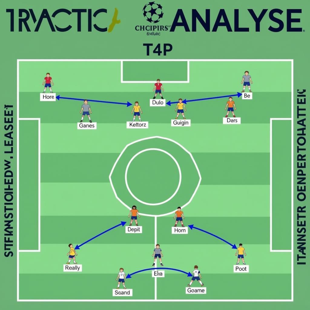 Tactical Analysis from Champions League Videos