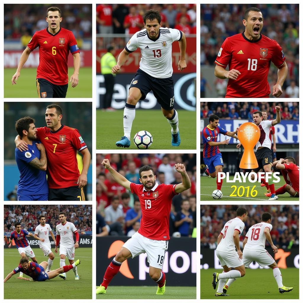 Play-off World Cup 2014 kịch tính