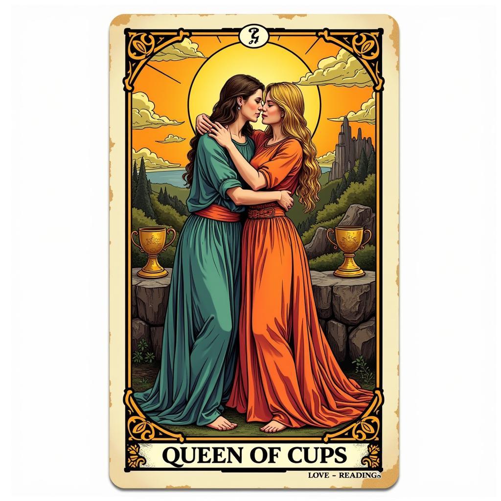 Queen of Cups và tình yêu