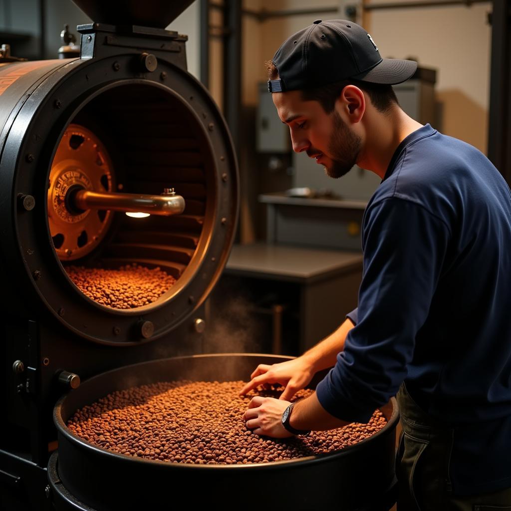 Professional Coffee Bean Roasting