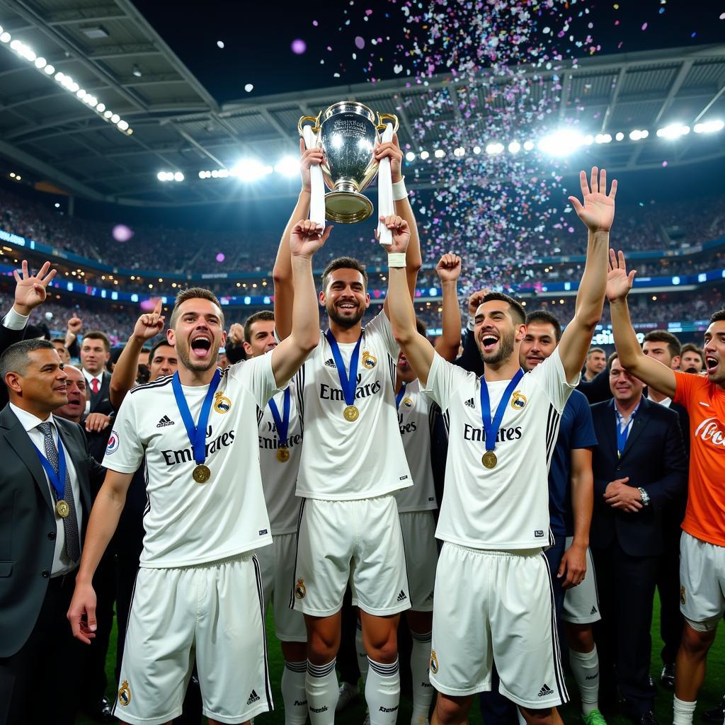 Real Madrid vô địch cup C1