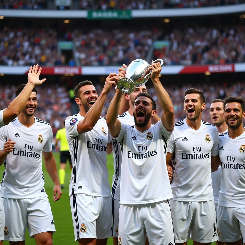 Real Madrid Vô Địch Siêu Cup Tây Ban Nha 2017