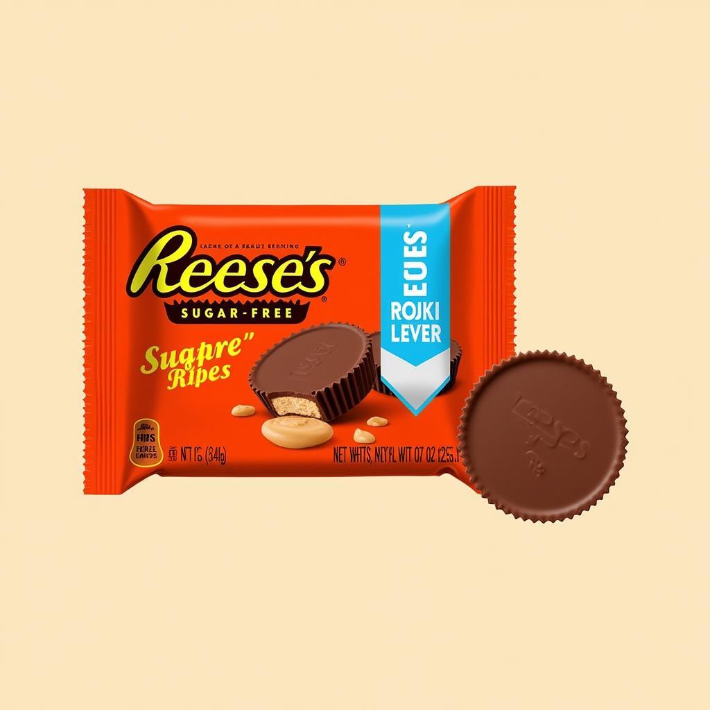 Reese's Sugar Free Peanut Butter Cups Packaging