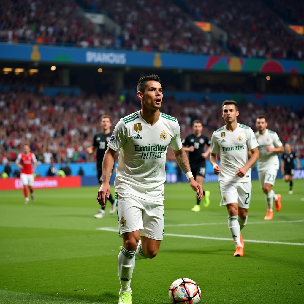 Ronaldo ghi bàn tại World Cup 2022