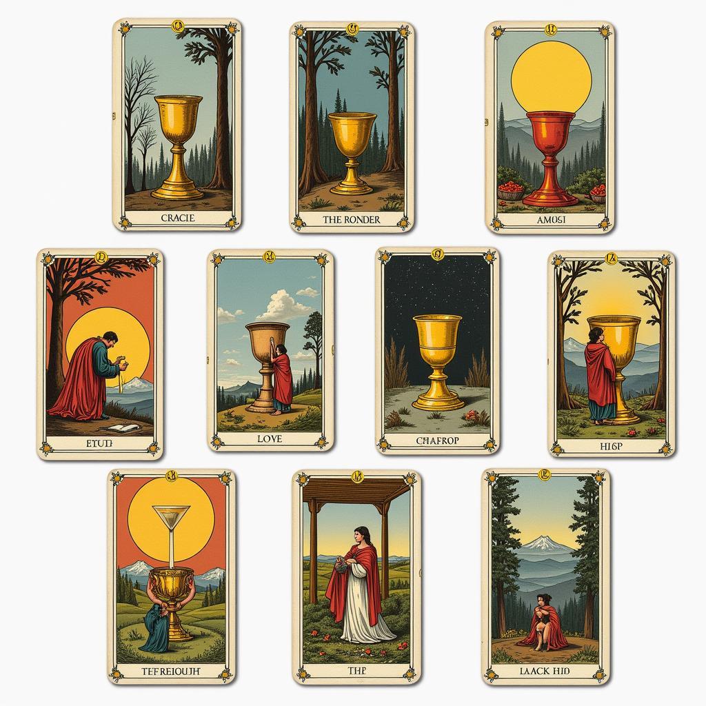 Seven of Cups Xuôi trong Tình Yêu, Sự Nghiệp và Sức Khỏe