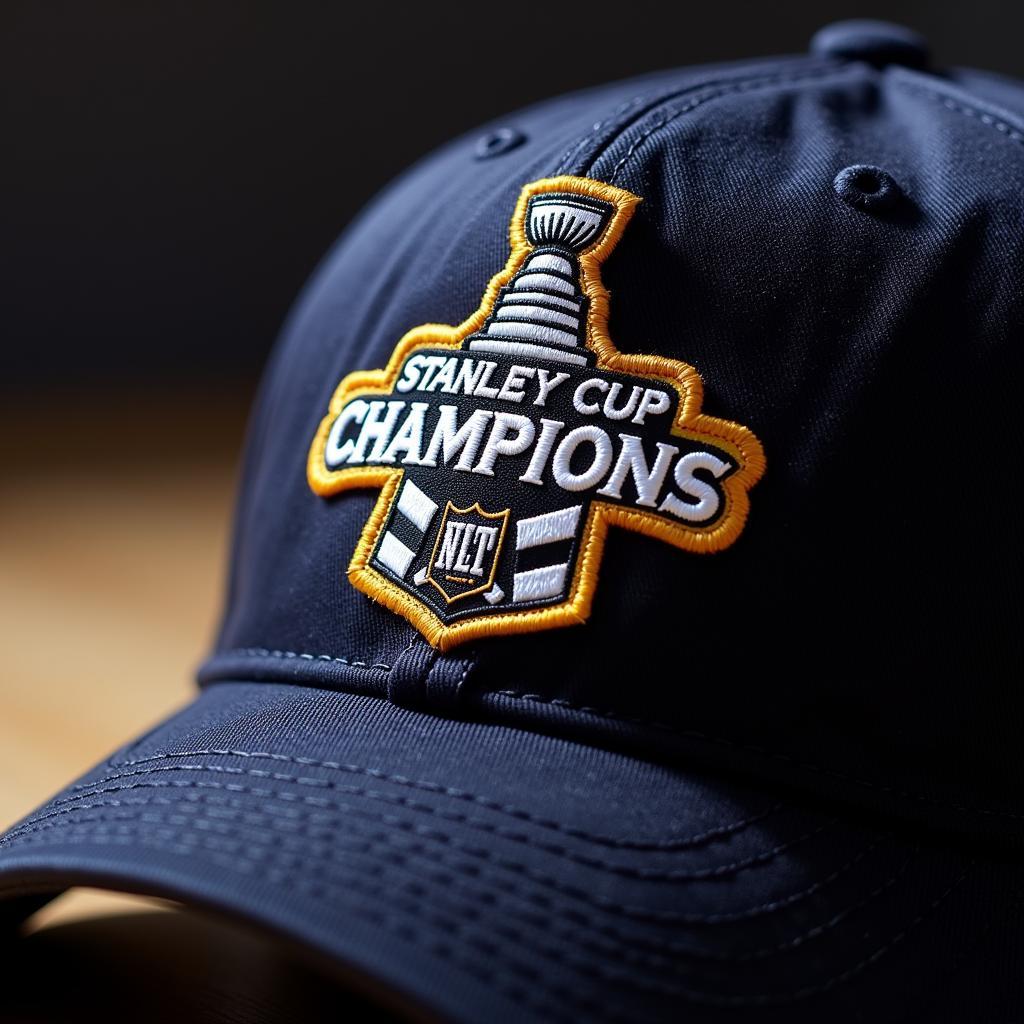 Stanley Cup Champions Patch trên mũ