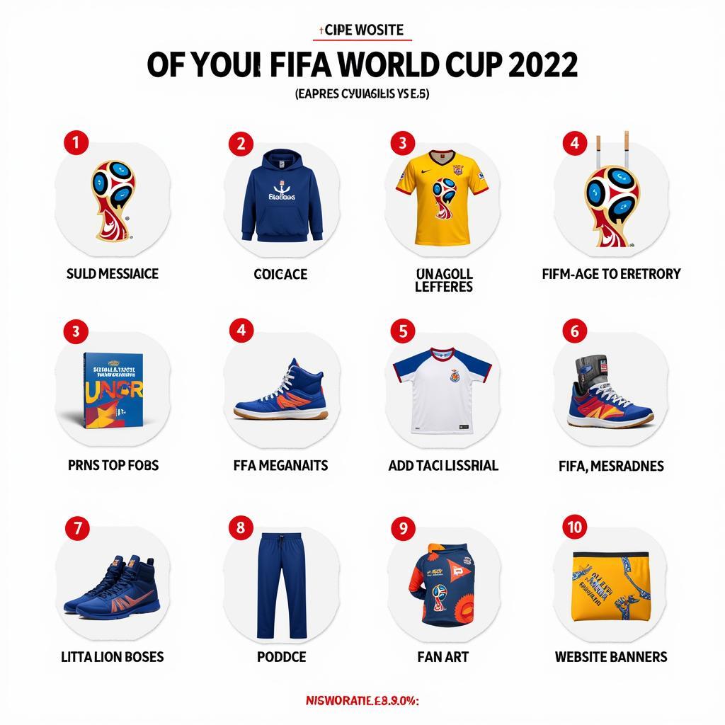 Sử dụng logo World Cup 2022