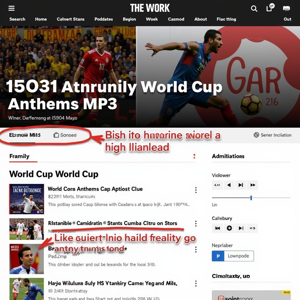 Tải Nhạc World Cup MP3 Chất Lượng Cao