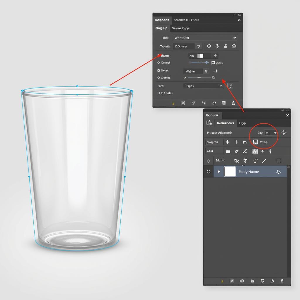 Tạo Transparent Cup Mockup trong Illustrator