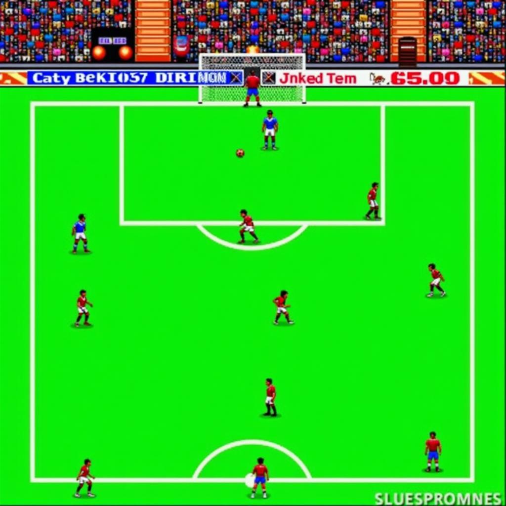 Tecmo Cup Soccer NES Gameplay