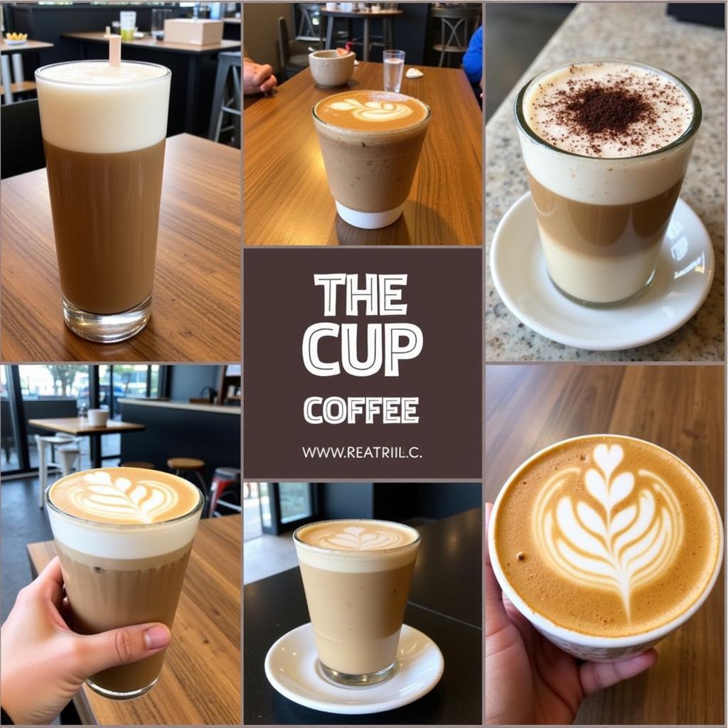 Thức Uống Đa Dạng tại The Cup Coffee