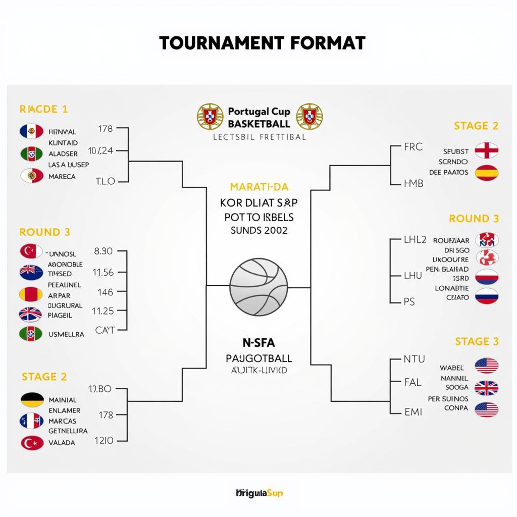 Thể thức thi đấu Portugal Cup Basketball