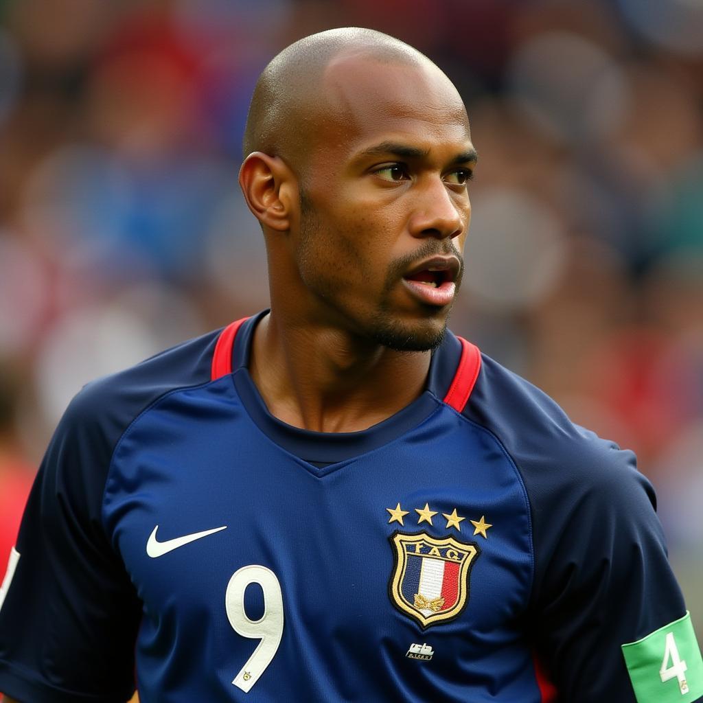 Thierry Henry at the 2010 World Cup