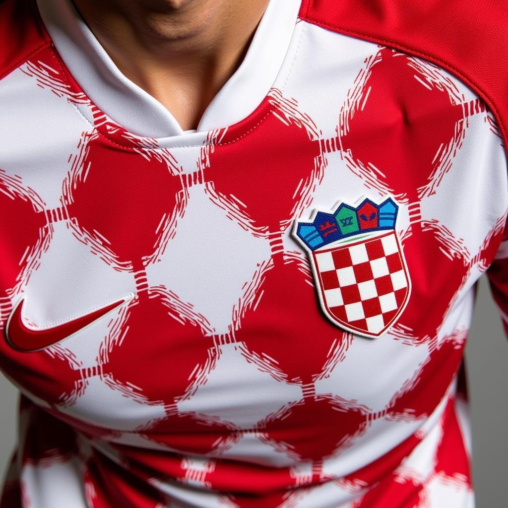 Thiết kế áo đấu Croatia 2018