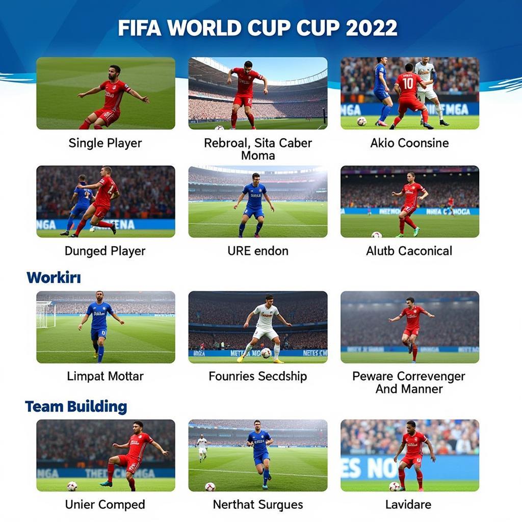 Các tính năng nổi bật của FIFA World Cup 2022 game