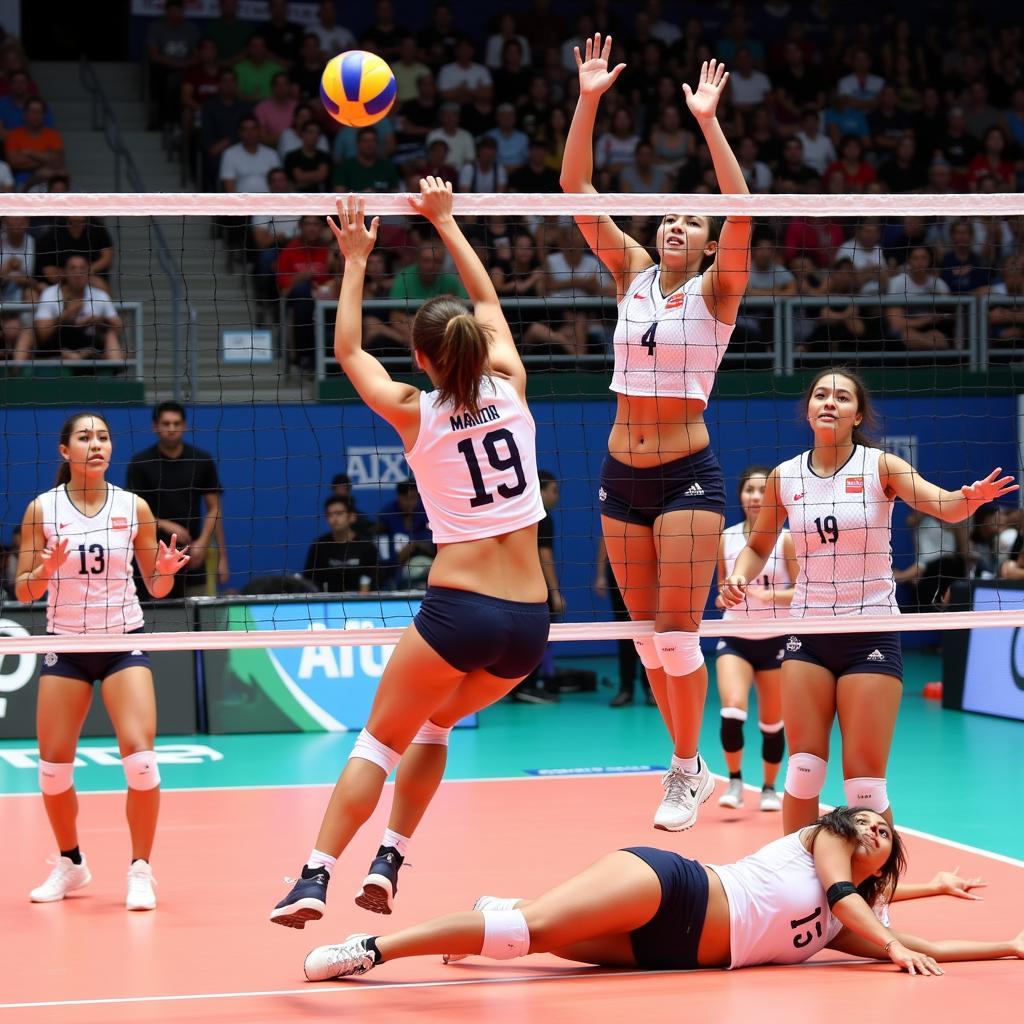 Top Players in Action at the 2019 Women's Volleyball World Cup