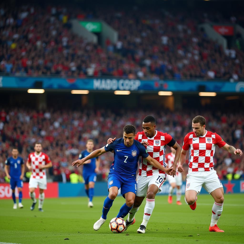 Trận chung kết World Cup 2018 giữa Pháp và Croatia