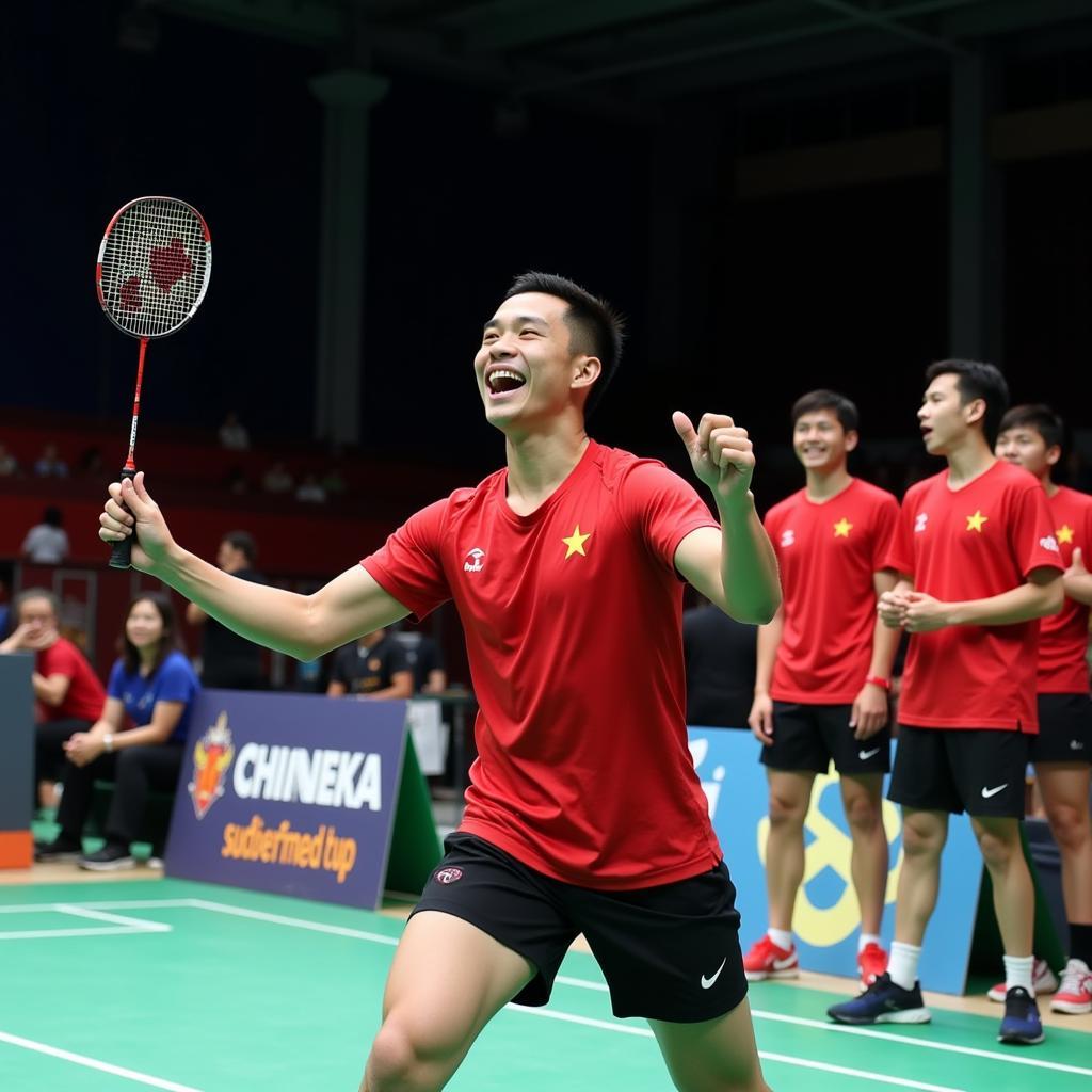 Trung Quốc thể hiện sức mạnh tại trận chung kết Sudirman Cup 2019