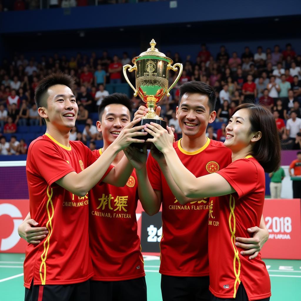 Trung Quốc vô địch Sudirman Cup 2018