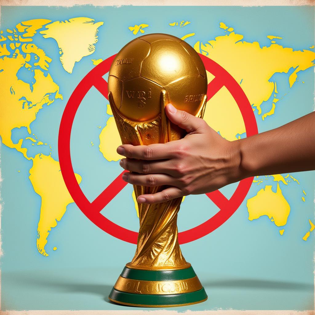 Hình ảnh về việc từ chối đăng cai World Cup