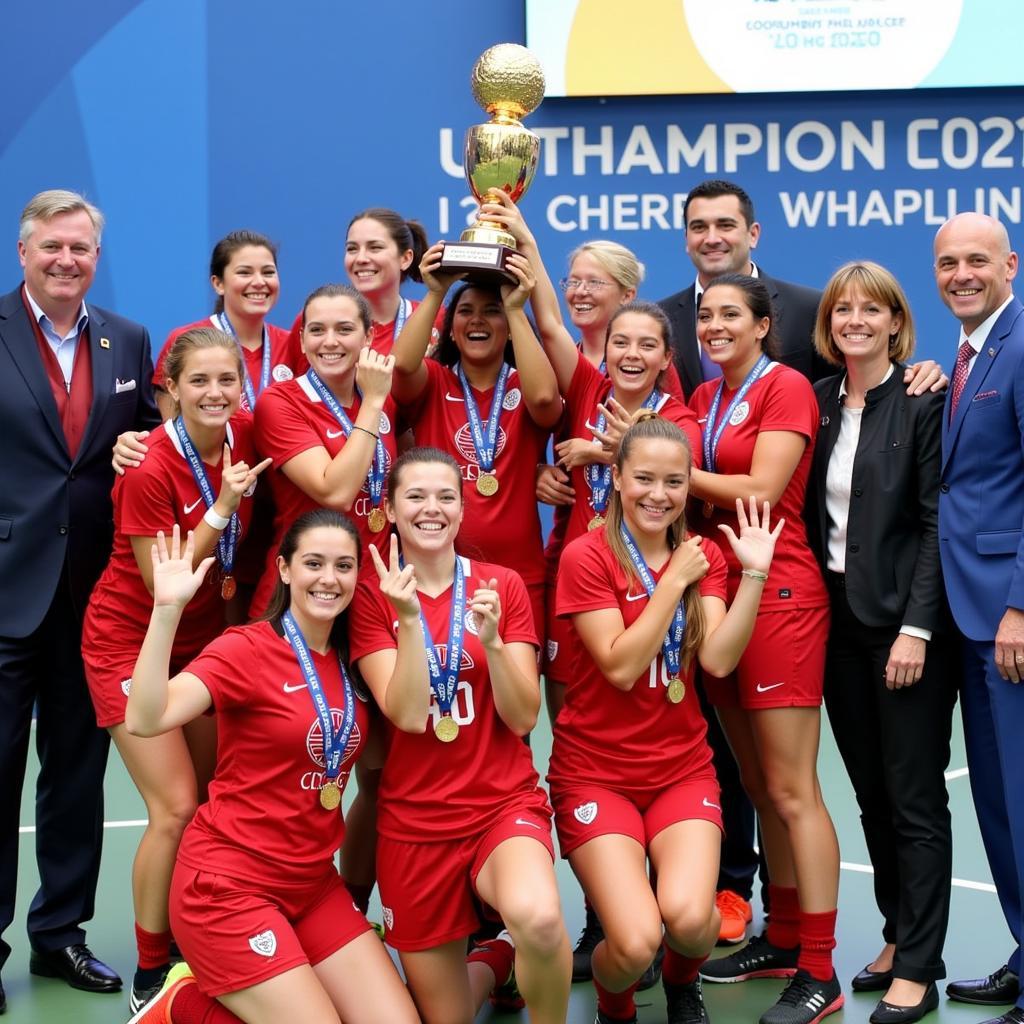 Lễ trao giải U17 Women's World Cup 2020