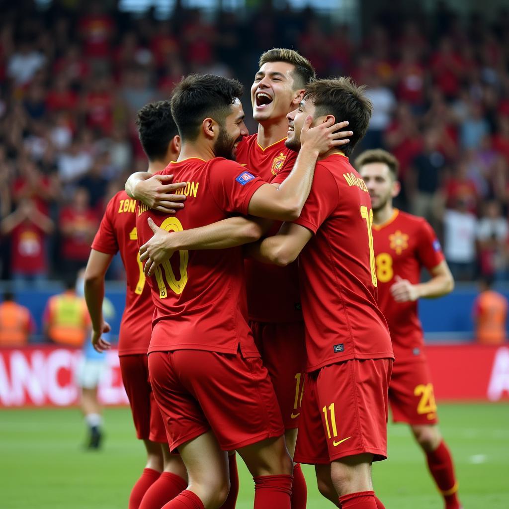 U23 Việt Nam chiến thắng vòng loại World Cup 2022