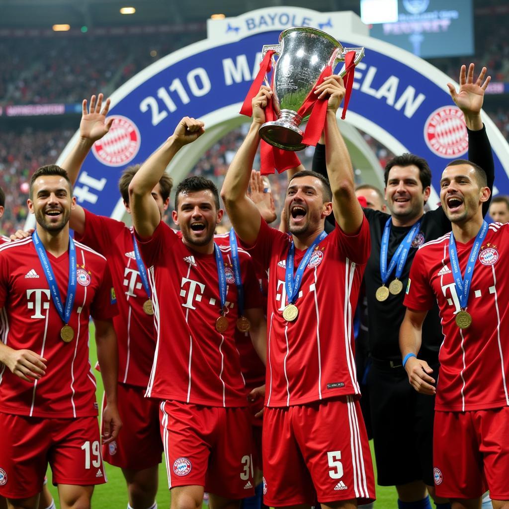 UEFA Super Cup 2013 Bayern Munich vô địch