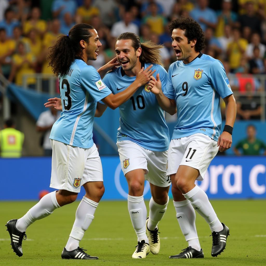 Uruguay's Golden Generation at the 2010 World Cup