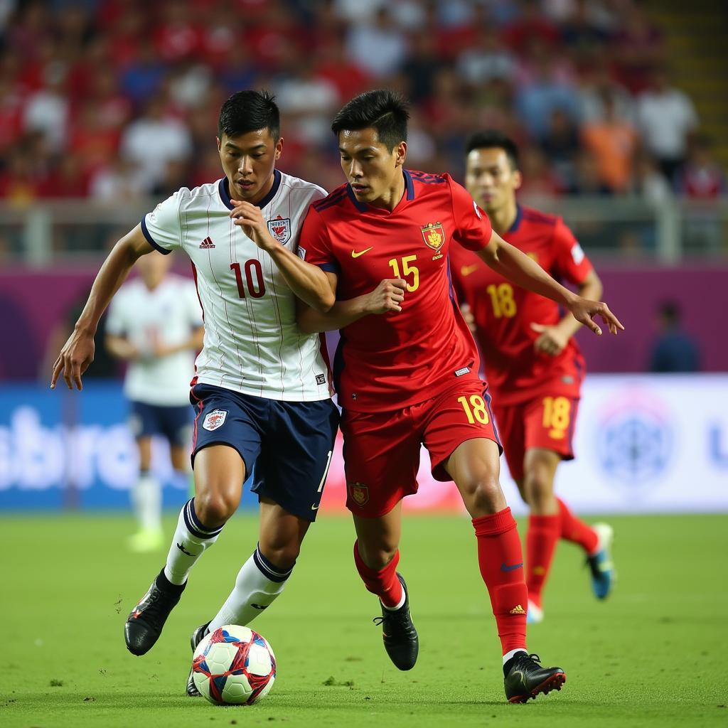 Việt Nam và Campuchia đối đầu tại Asian Cup