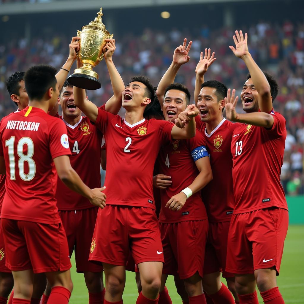 Việt Nam chiến thắng Thái Lan tại King Cup 2019