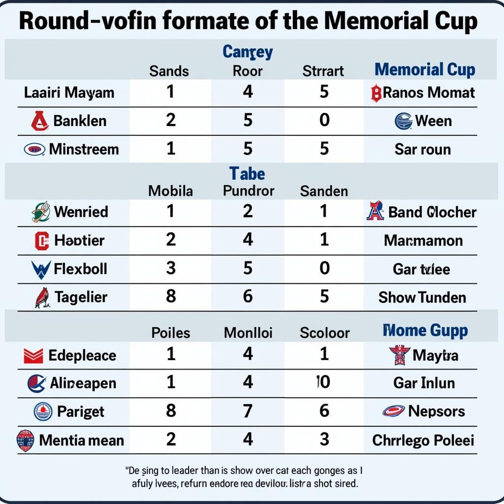 Thể Thức Vòng Bảng Memorial Cup: Cân Não Và Hấp Dẫn