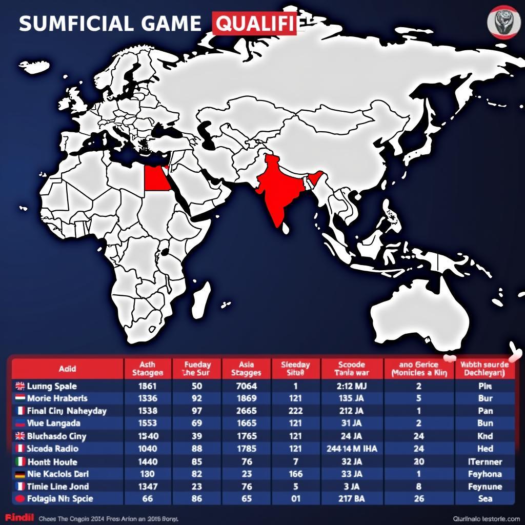 Khái Quát Vòng Bảng World Cup 2022 Khu Vực Châu Á