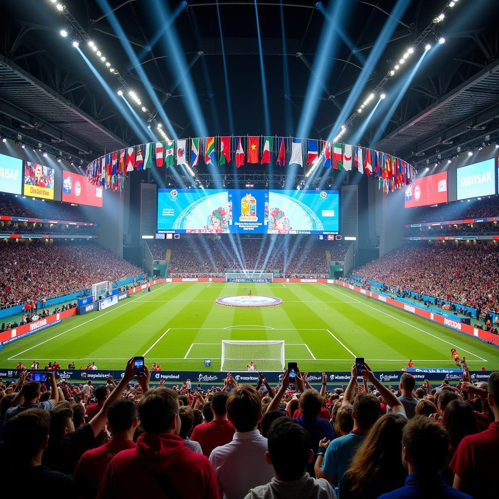 Lễ khai mạc vòng loại World Cup 2022