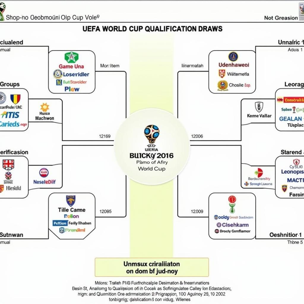 UEFA World Cup Qualification: Tournament format