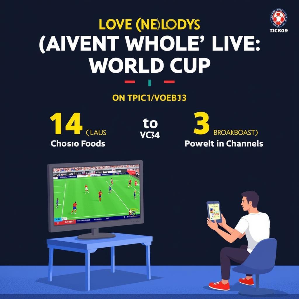 VTV3 và VTV6 Trực Tiếp Bóng Đá World Cup